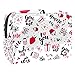 Produktbild Love Cake Kulturbeutel/Make-up-Organizer/Kosmetiktasche/tragbares Reise-Kit/Haushalts-Aufbewahrungspack/Badezimmer-Aufbewahrung für Business, Urlaub, Haushalt