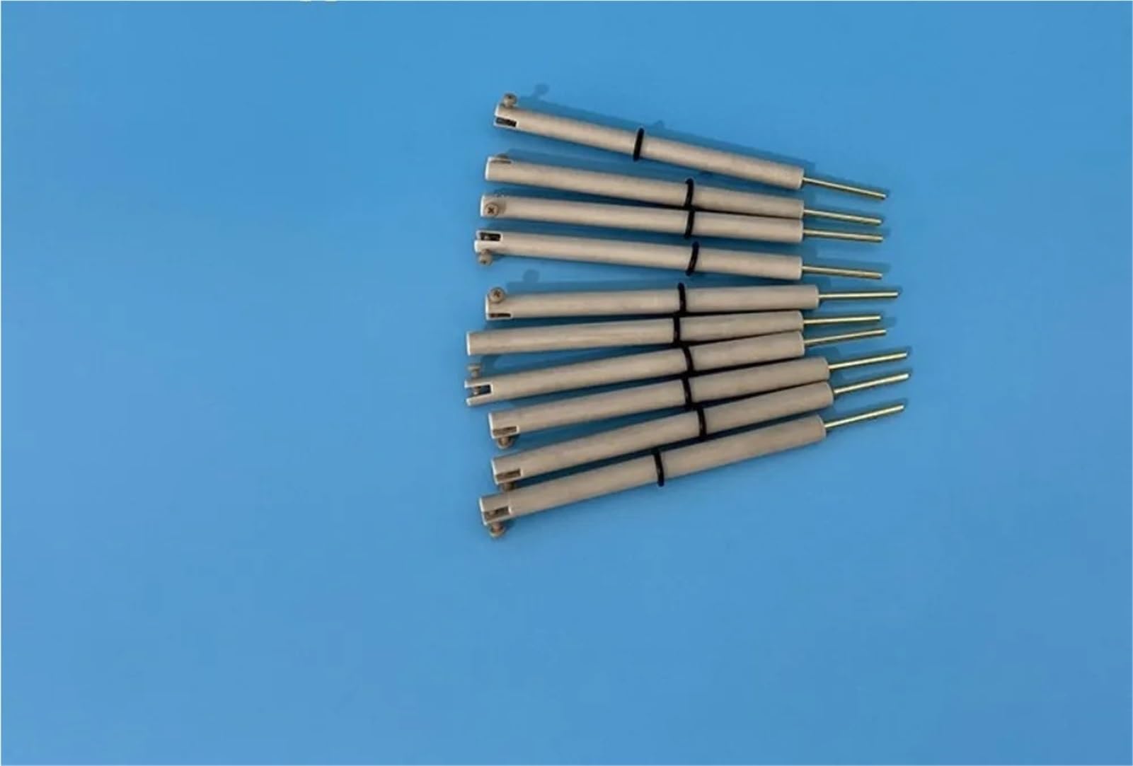 sujeniir 6mm PEEK Working Electrode Clip 3mm Miniature Platinum Electrode clamp Clip with 2mm Gap can be invoiced(3mm Miniature)