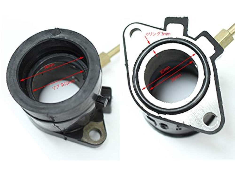 Amazon.co.jp: CBX400F 対応 強化タイプ インテークマニホールド