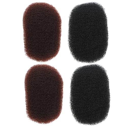 Pinzas cabello mujer volumen natural 4 piezas compactas antideslizantes
