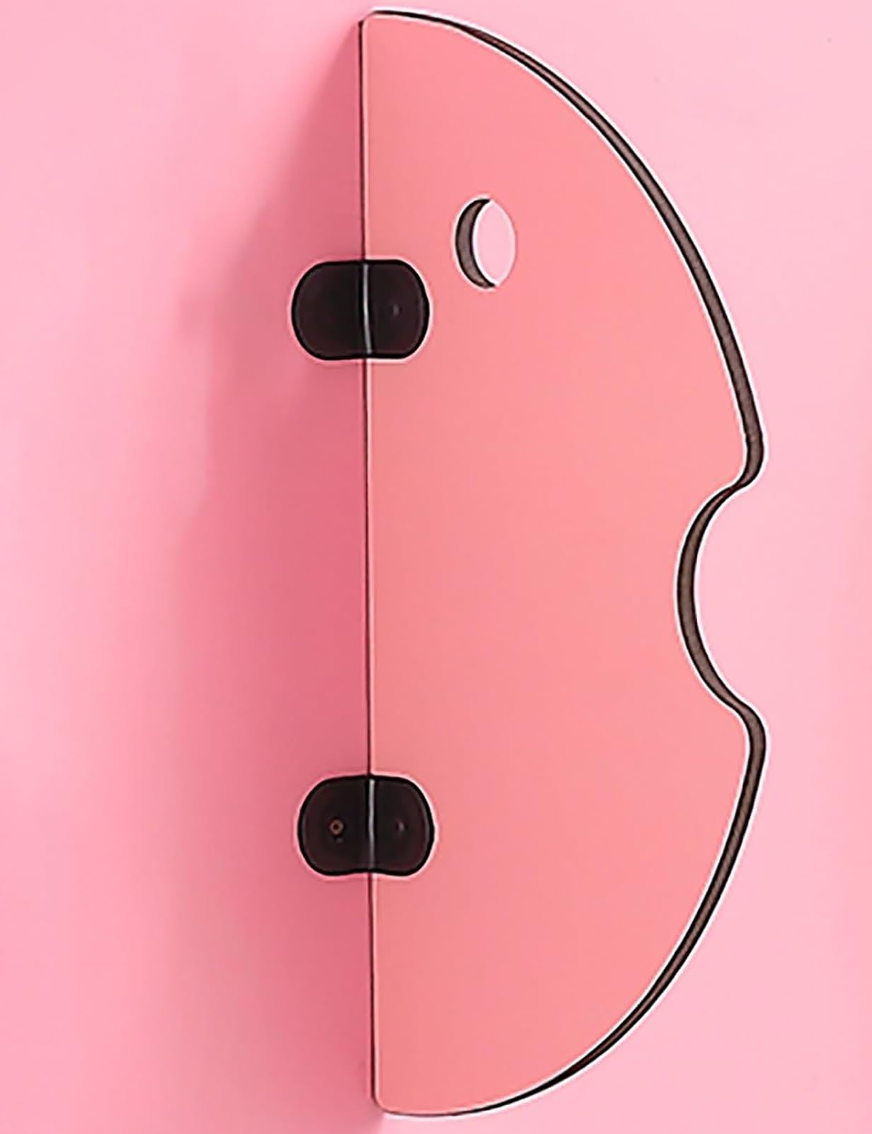 Pantalla de separación para baños de guardería: pack de 3 paneles infantiles en color rosa