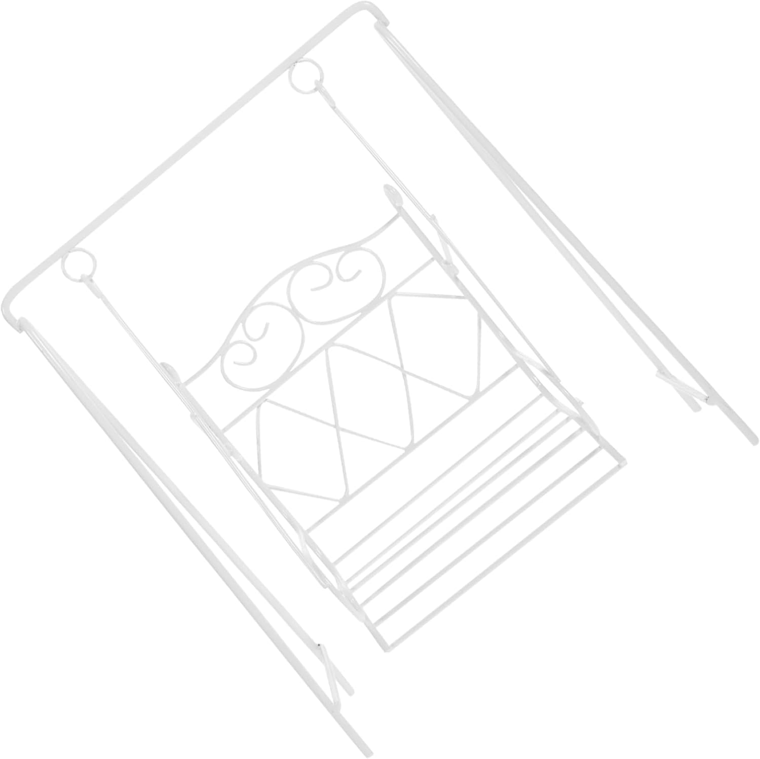 Kisangel 4pcs Mini Swing Toy Swing Decoration Iron Figurine Decorative for Miniature Home