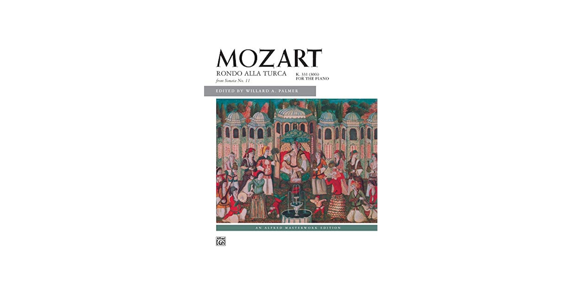 グルック GLUCK Alkestis Klavierauszug Rondo alla Turca, Allegretto (3rd Movement) from Sonata No