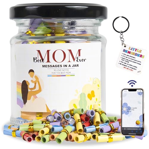 AMAQUANG 90 Love Notes for Mom in a Jar with