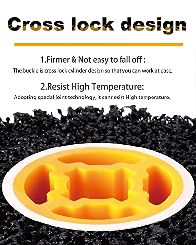 Rocaris Abrasive Drum Paint And Rust Remover, 40 Grit Abrasive Wheel Wire Drawing Polishing Wheel For Wood Metal Surface Polishing, 4.5" X 4" #TOP4