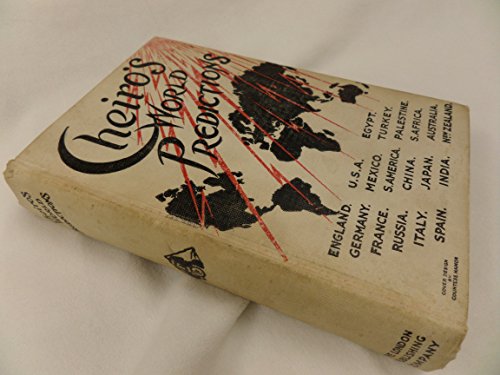 Cheiro's world predictions: The fate of Europe,... B000862KIQ Book Cover