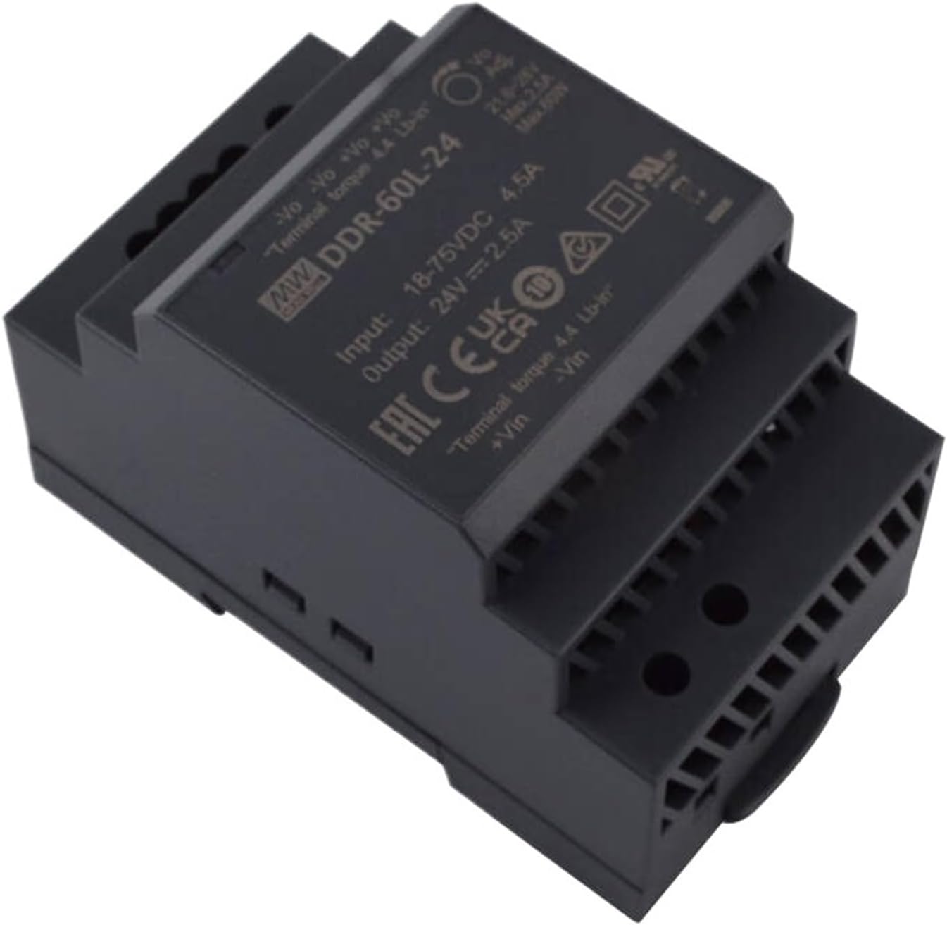 1PCS DDR-60L-24 24V 2.5A DIN Rail Type DC-DC Converter Single Output Switching Power Supply