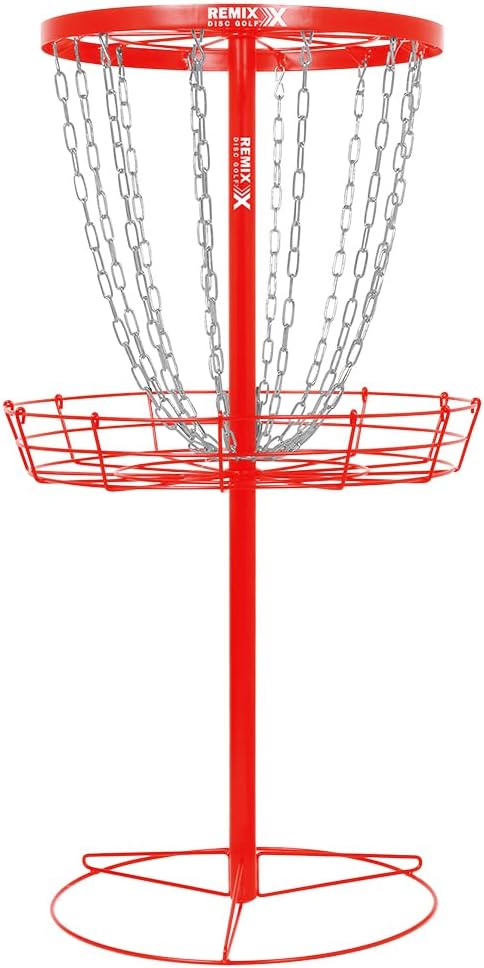 Remix Deluxe Practice Basket for Disc Golf - Choose Your Color and Style