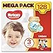 Huggies Pannolini Ultra Comfort, Taglia 3, 128 Pannolini
