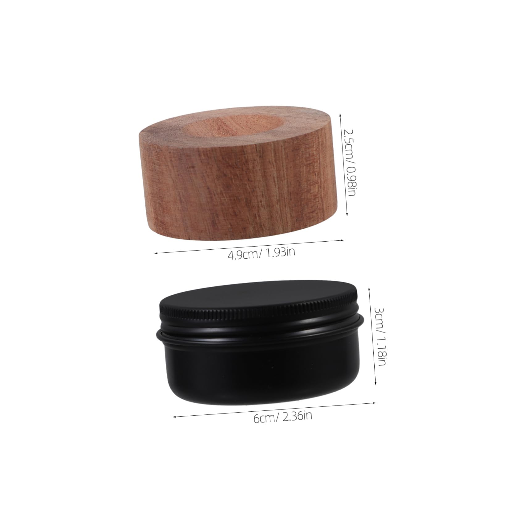 Baluue 5sätze Aromadiffuser Aus Holz Für Schlafzimmer Und Büro Essenzielle Öle Diffusor Mit Led-licht Raumluftbefeuchter Für Meditation Und Yoga Hochwertige Verarbeitung Für