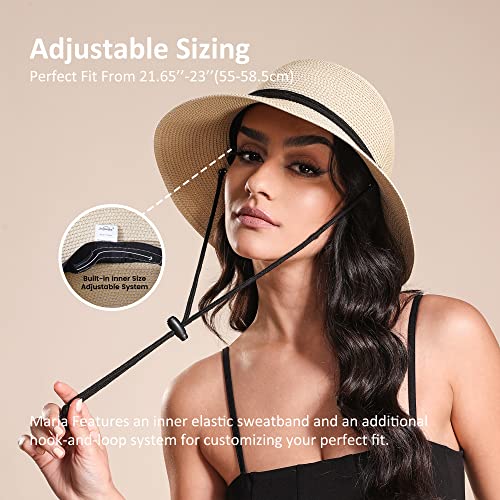 Joywant Womens Sun Hats Lanyard Upf 50+ Beach Hats For Women #TOP1