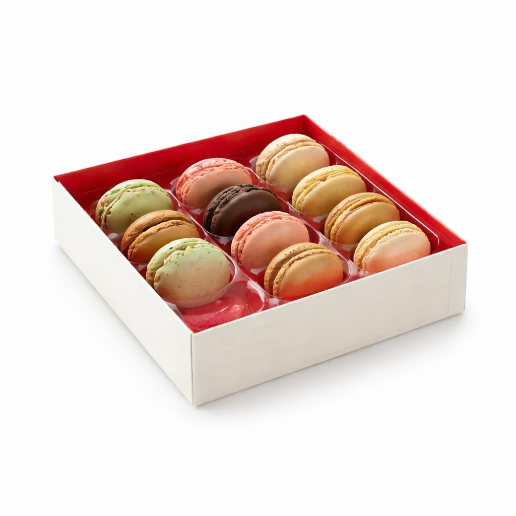 PacknWood - 100 Caja Rectangular Rojo Madera | 16,0x16,0 cm | Hostelería Catering, Desechable, Ecológico, Delivery Take Away