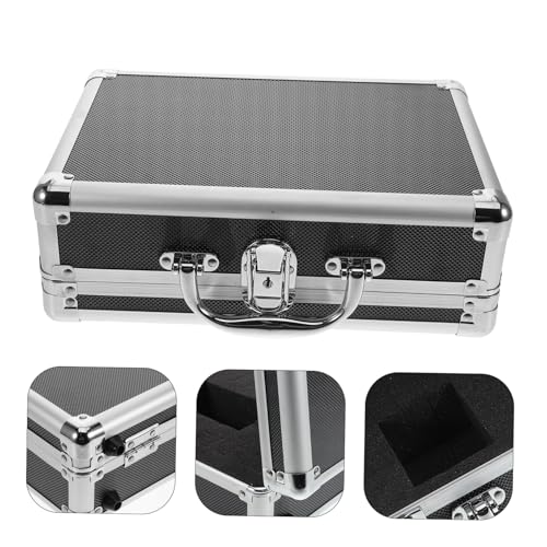 Boîte à outils aluminium Cabilock avec serrure à clé et rangement portable - 8