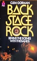 Backstage Rock 0330255835 Book Cover