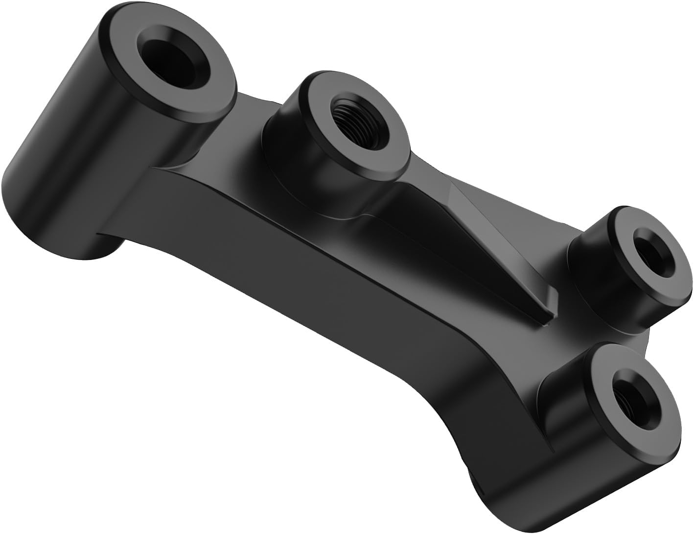 Bevinsee Alternator Bracket Compatible with Jeep Wrangler YJ 1991-1995 TJ 1997-2002 2.5L 4 Cylinder Accessories Replaced 53007605 53007604 Aluminum Black