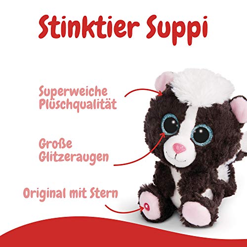 Nici 45562 GLUBSCHIS Cuddly Toy Skunk Suppi 15cm, Star, Pink, 15 cm - Image 5
