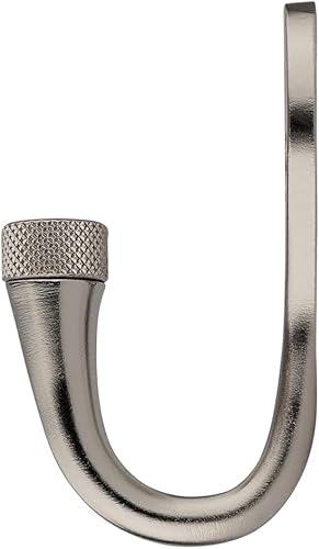 Miniatura 4 de National Hardware N337-910 Powell Gancho Moleteado, 2-58", Níquel Satinado