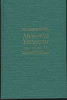Memories Yesteryear B001QTFHCK Book Cover