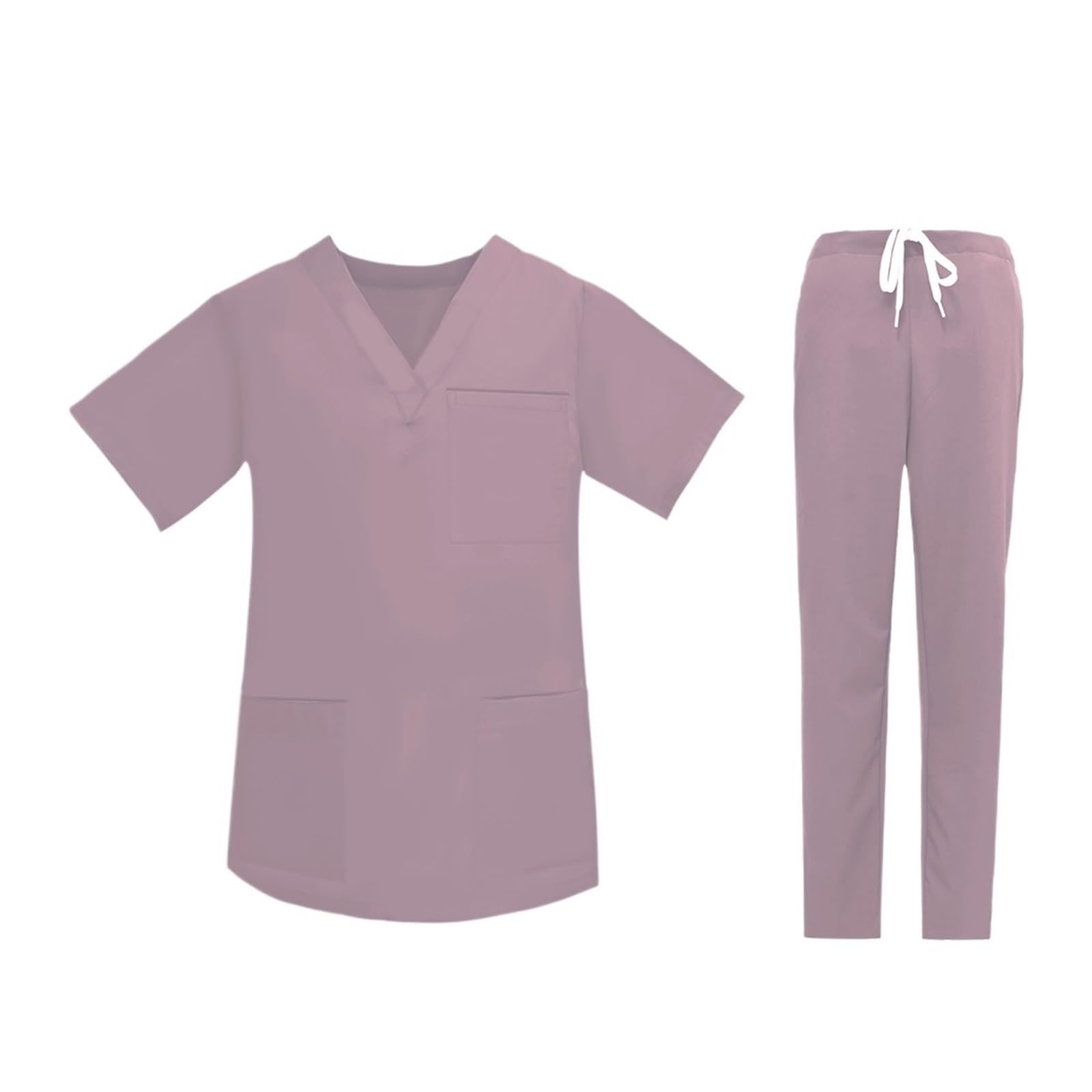 Uniforme médico for hombre y mujer, Tops de manga corta, pantalones, conjunto Hospital, tienda mascotas, ropa trabajo for cirugía
