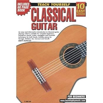 DVD 10 EASY LESSONS CLASSICAL GUITAR DVD AND BOOKLET IN CASE Book