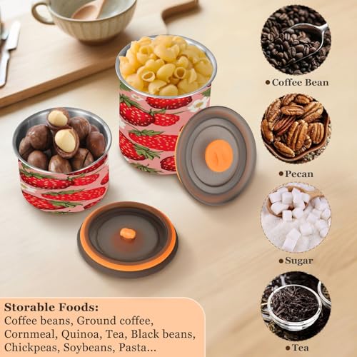 Contenedor hermético para café Blueangle acero inoxidable 500 ml miniatura 5