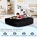 GYMAX Crash Pad for Kids Sensory, 4 FT x 3 FT Sensory Crash Mat w/Washable Cover & Foam Blocks for Jump, Climb, Gymnastics, Sensory Therapy, Kids, Adults