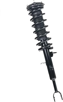 Shoxtec Front Right Complete Strut Replacement for 2003-2007 Infiniti G35; Replacement for 2003-2009 Nissan 350Z Coil Spring Assembly Shock Absorber Kits Repl Part No.11393 11394