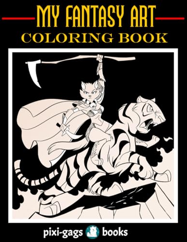 My Fantasy Art Coloring Book