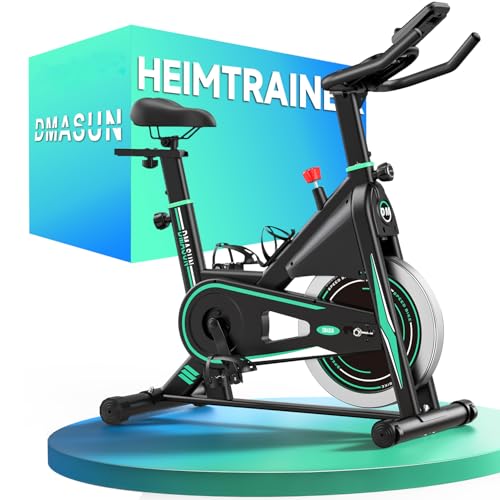 DMASUN Upgraded Heimtrainer Fahrrad, Leiser Hometrainer Fahrrad mit 0-100{8de24add190df55972780fa1e5626177098d6c6d72ebac8a57b035d558eca6df} Widerstand, LCD-Display & Tablet-Halterung, Professionelles Ergometer Heimtrainer mit bequemem Sitz, Bis 160KG DMASUN Upgraded Heimtrainer Fahrrad, Leiser Hometrainer Fahrrad mit 0-100{8de24add190df55972780fa1e5626177098d6c6d72ebac8a57b035d558eca6df} Widerstand, LCD-Display & Tablet-Halterung, Professionelles Ergometer Heimtrainer mit bequemem Sitz, Bis 160KG