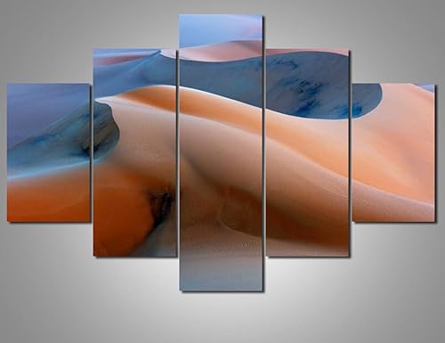 Vista 33 de Paisaje de 5 piezas pintura sobre lienzo