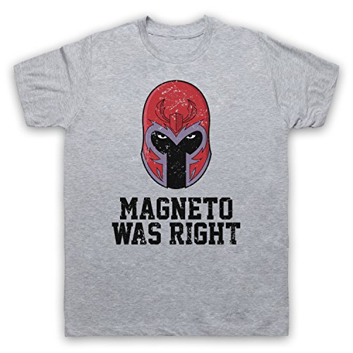 T-shirt Magneto Was Right fini les t-shirts de fan de mauvaise qualité