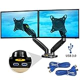 ERGONOMÍA: Mejore su bienestar general creando una posición de asiento más cómoda para trabajar o jugar: ajuste su monitor en altura y ángulo; su columna, cuello y hombros lo agradecerán. Certificado ISO 9001, Garantía 2 años. Color negro