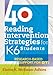 40 Reading Intervention Strategies for K6 Students: Research-Based Support for RTI