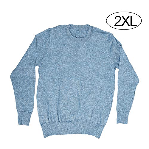 Tbest Cut Resistant Clothing, 5 Levels Protective Wear Cut Resistant Shirt Workwear Anti-Stab Top Safety Clothing(XXL)