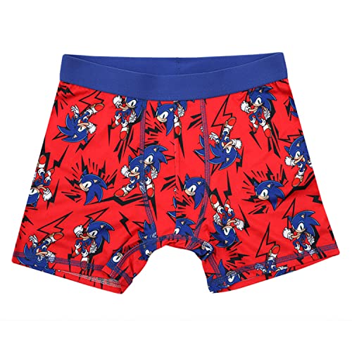 Sonic the Hedgehog 5pk Boys Boxer Briefs Set4