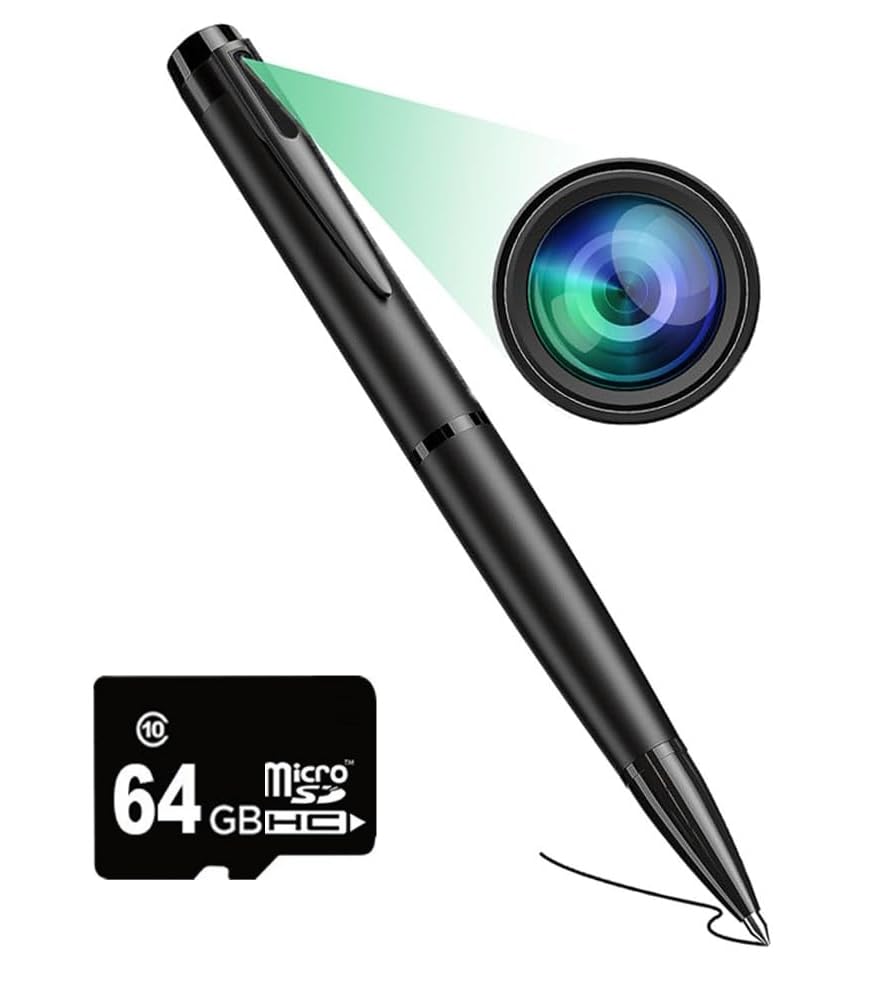 TECHNOVIEW 64GB Hidden Camera Spy Camera, Pen Camera with FHD 1080P, Nanny Cam Hidden Camera, Body Camera for Home Security or Classroom Learning 【2024 Upgraded Version】 (TV-W10) (B0CTHT1FJT) Amazon Price History, Amazon Price Tracker