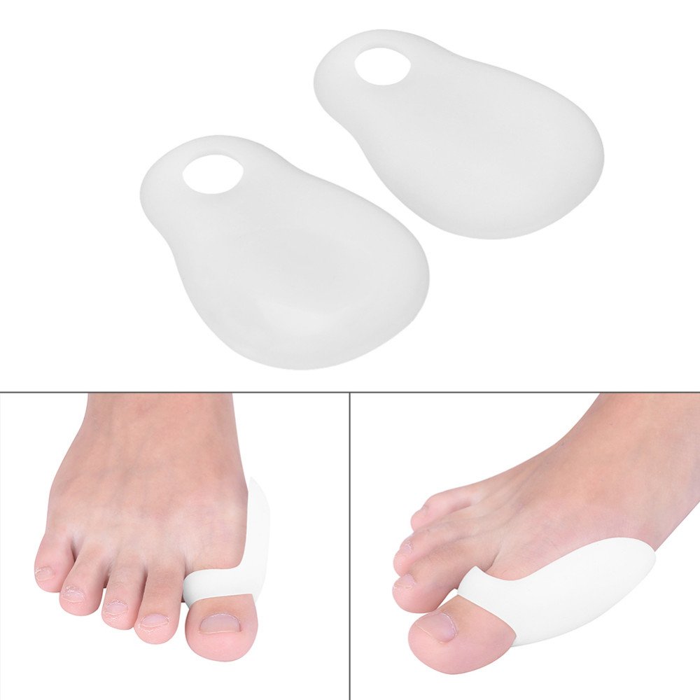 pedimendtm Silikon Gel Ballenschutz Zehen Kissen (4pair – 8) | Zehen Straightener Sleeve | für Hallux Valgus und Hammer Zehen | Füße Health Care Werkzeug | absorbiert Druck | Unisex | Foot Care