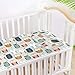 Cartoon Colorful Owl Cute Cooling Baby Mattress Protector Crib 28