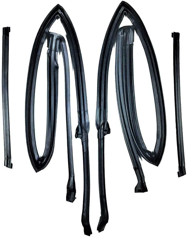 Mechanics Choice Set for Pontiac Firebird (1982-1992) T-Top Side Seal and Surround Seal Kit - Driver and Passenger Side (T-Top)