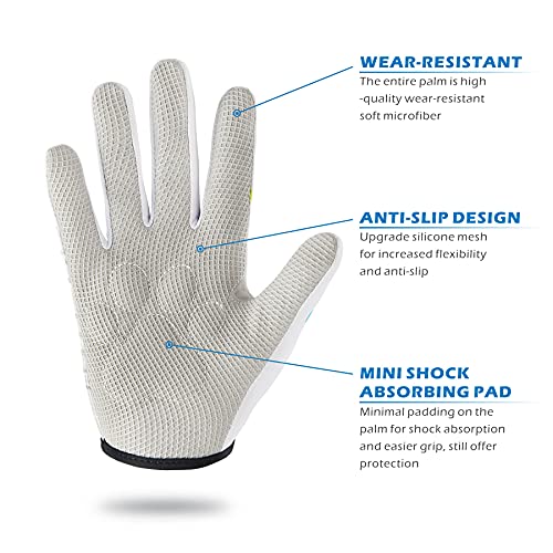 Boyiexin Kids Long Finger Climbing Gloves for Age 1-10 Boys Girls Gymnastics Monkey Bars - Image 2