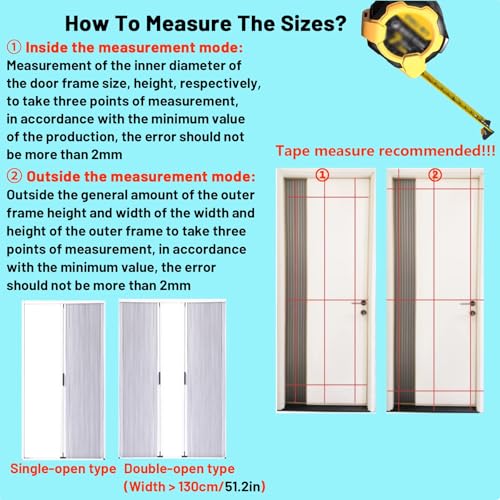 Porte accordéon d'extérieur imperméable : optimisez vos petits espaces de 193 cm - 3