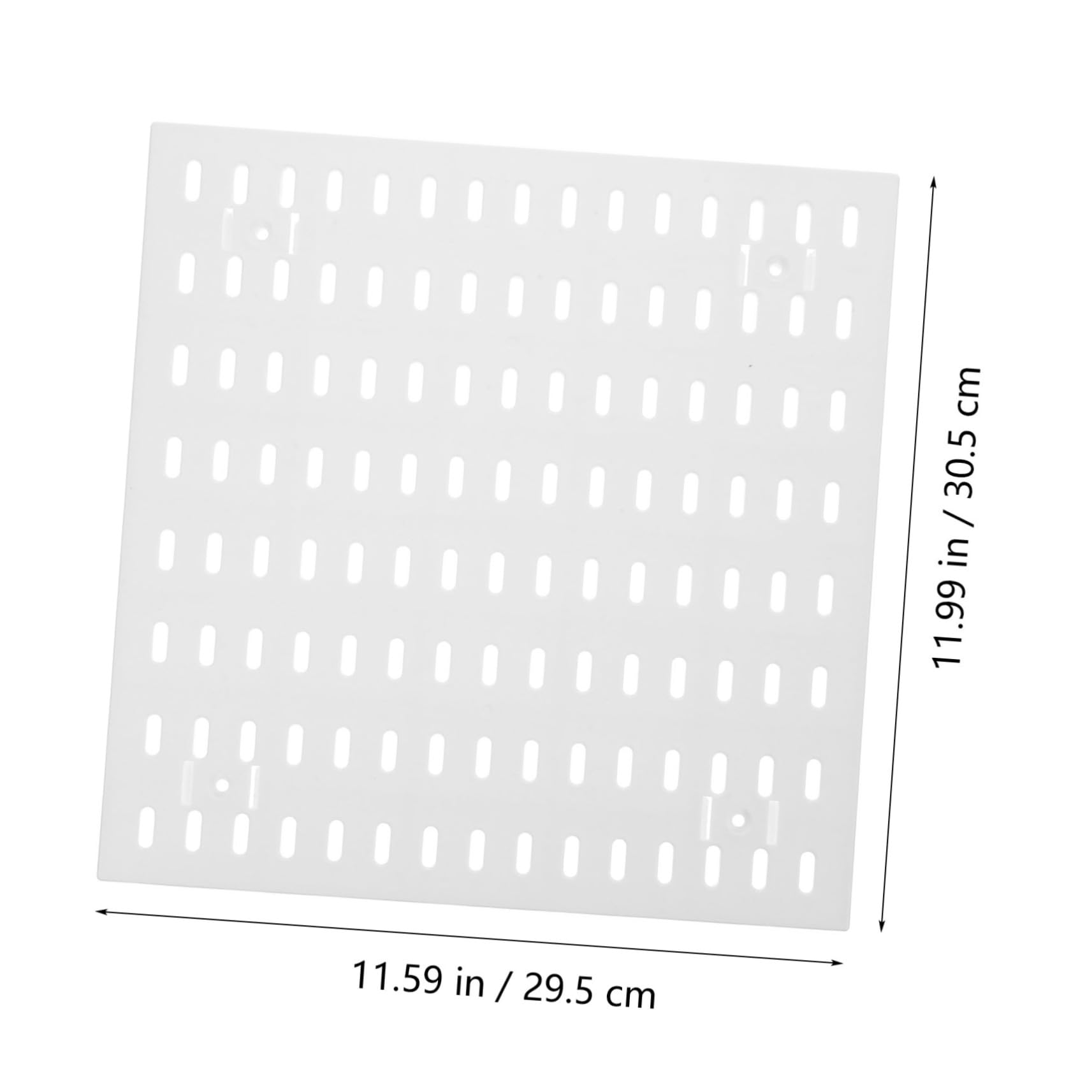 Unomor Wall Mount Pegboard Display Panel Versatile Organizer for Kitchen Garage Craft Room Office Easy Installation Tool Board with Hooks for Efficient Storage