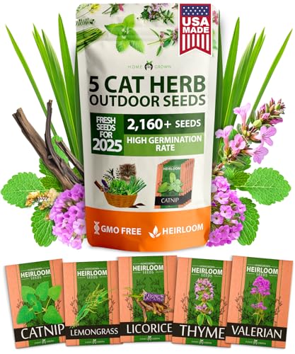 HOME GROWN Cat Plant Seed Mix