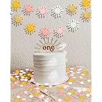 Sunshine Decor First Trip Around The Sun Garland Decorations Sunny Banner Theme Birthday Party Supplies Pink White Baby Shower Decorations Pre - Strung Hanging Nursery 1st Birthday Party 2 pcs - Image 3