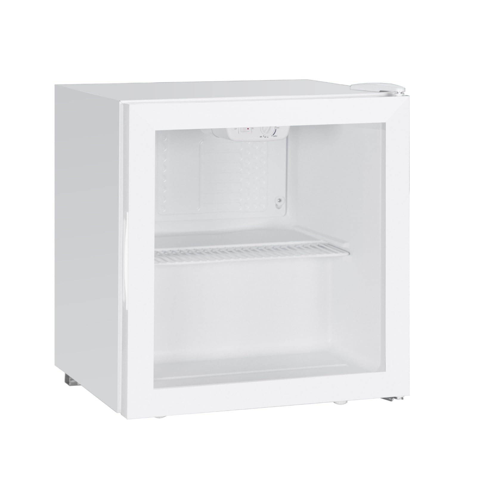 SIA HSWC150BL/G Freestanding Under Counter 150L Wine Cooler Fridge, 58 Bottle Capacity, Glass Door, Wooden Shelves, Digital Display and LED Light, Black, 2 Years Parts and Labour Guarantee — view 7