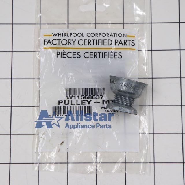 Allstar Appliance Parts W11568637 Dryer Motor Pulley