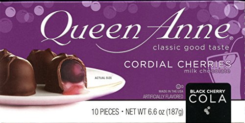 Queen Anne Milk Chocolate Black Cherry Cola Cordial Cherries