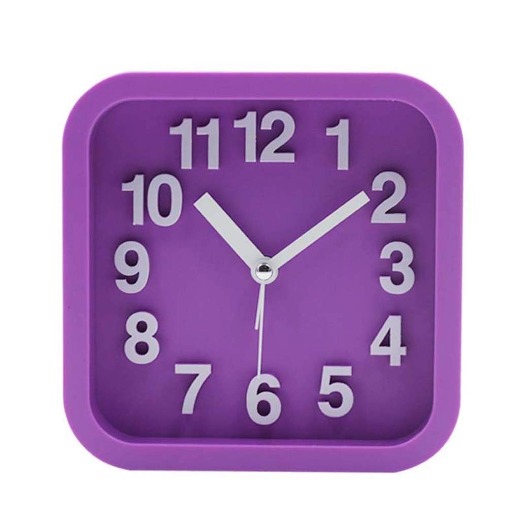 Reloj despertador compacto con luz nocturna que soluciona el insomnio 5