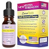 Nail Repair For Damaged Nails - Clinically Proven for Discolored, Thick, Brittle, Yellow, Lifted, and other signs of Fungus-Damaged Toenails - 92% of Nail Repair Improvement | Packaging May Vary