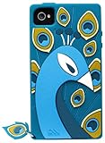 Peacock - Silicone iPhone 4 / 4S Case - Olo by Case-Mate Teal